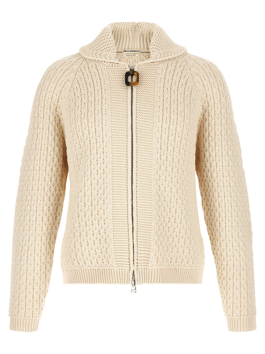 JW Anderson White Cotton Cardigan
