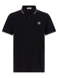 Black Cotton Polo Shirt