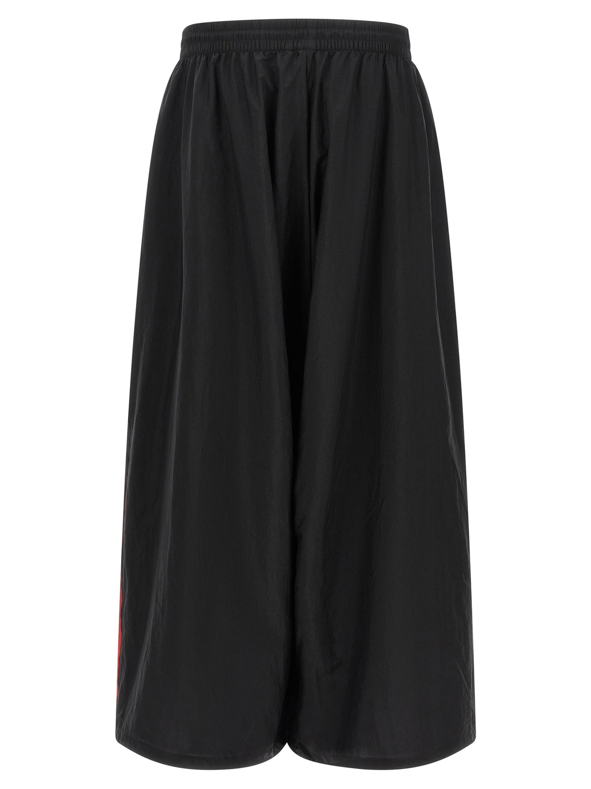 Black Polyamide Athletic Pants