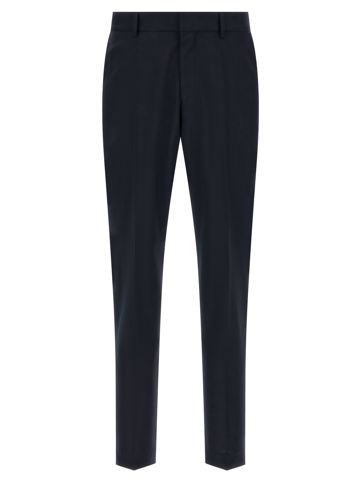 Blue Virgin Wool Two-Piece Suit