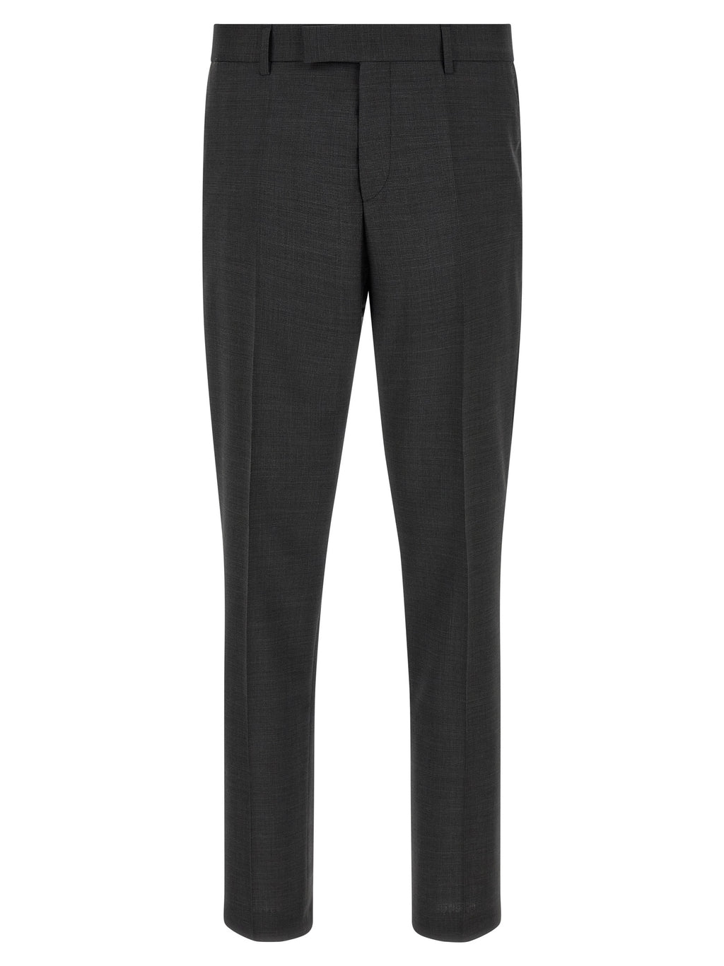Gray Virgin Wool Two-Piece Suit
