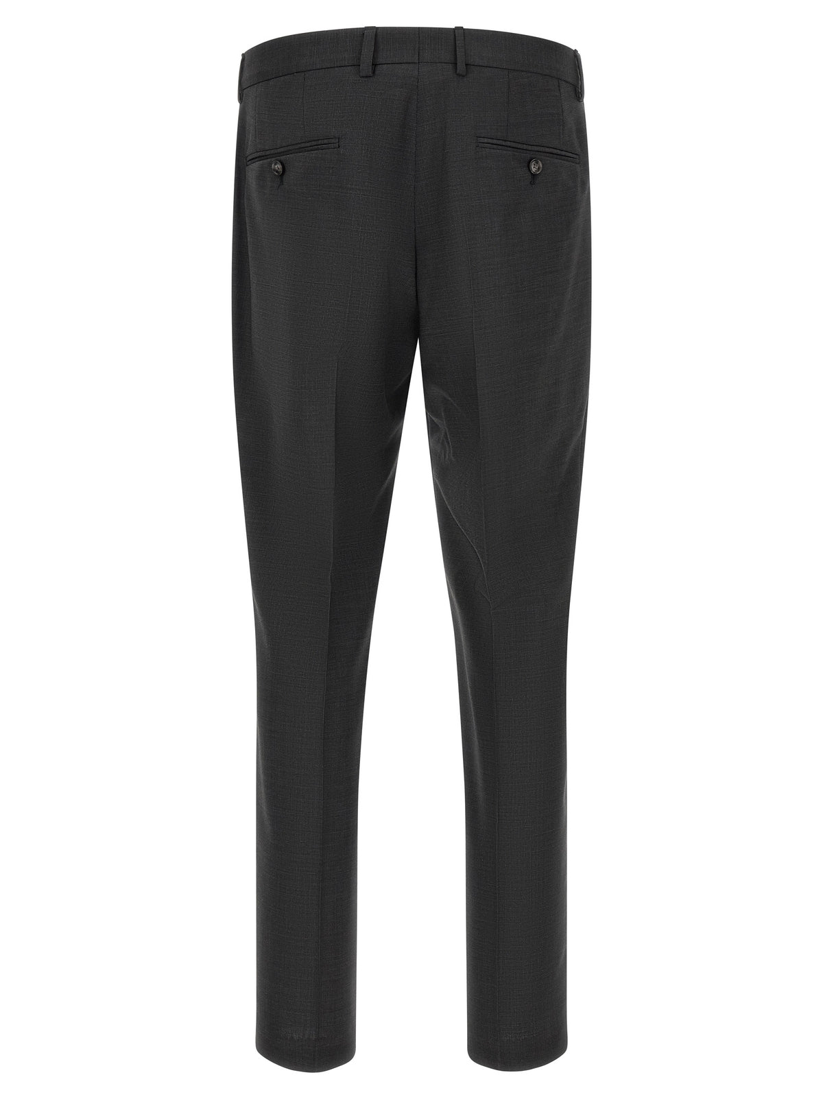 Gray Virgin Wool Two-Piece Suit