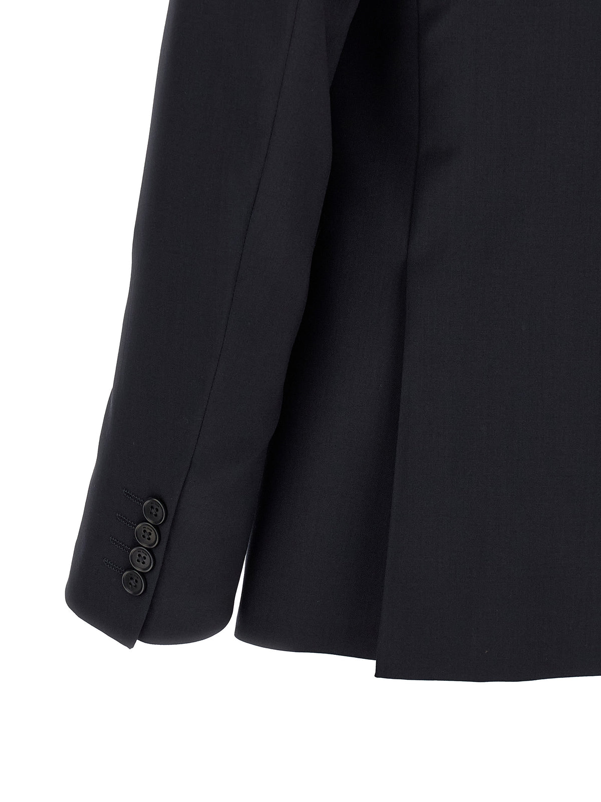 Blue Wool Suit