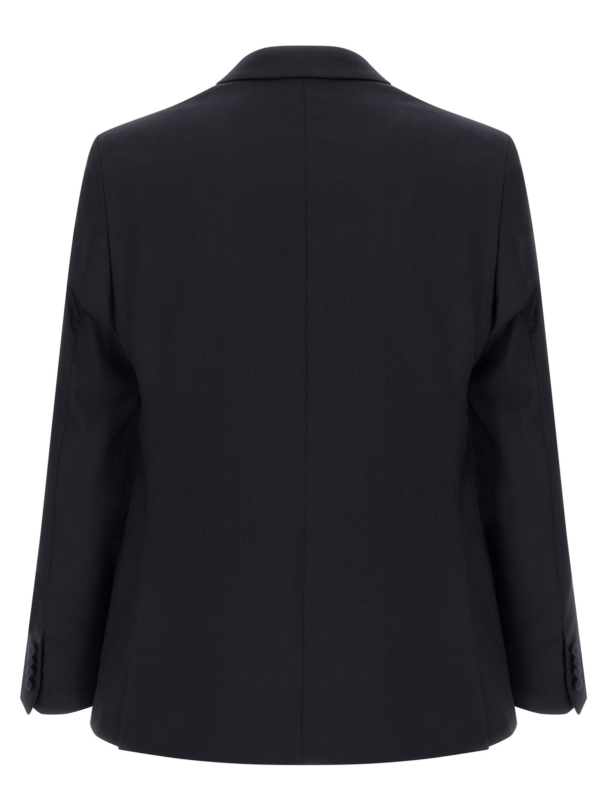 Blue Wool Two-Piece Suit