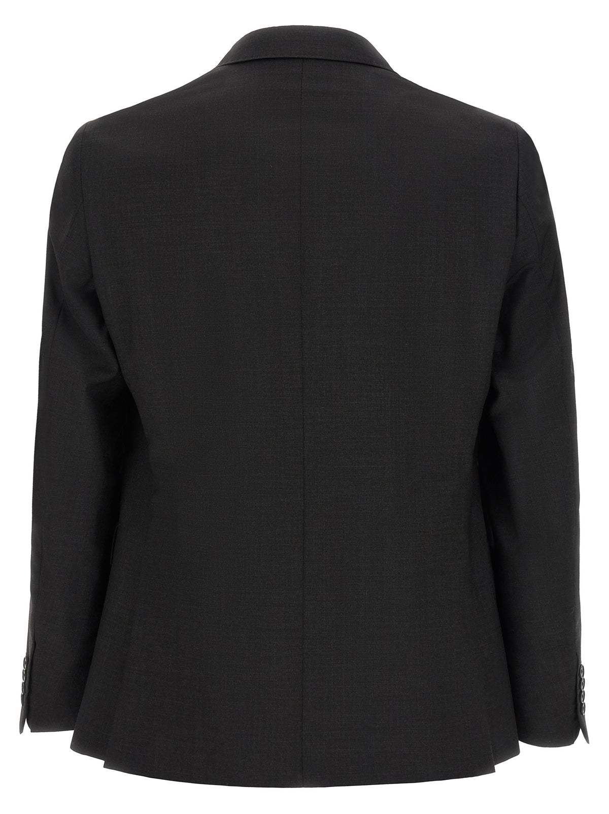 Gray Wool Two-Piece Suit