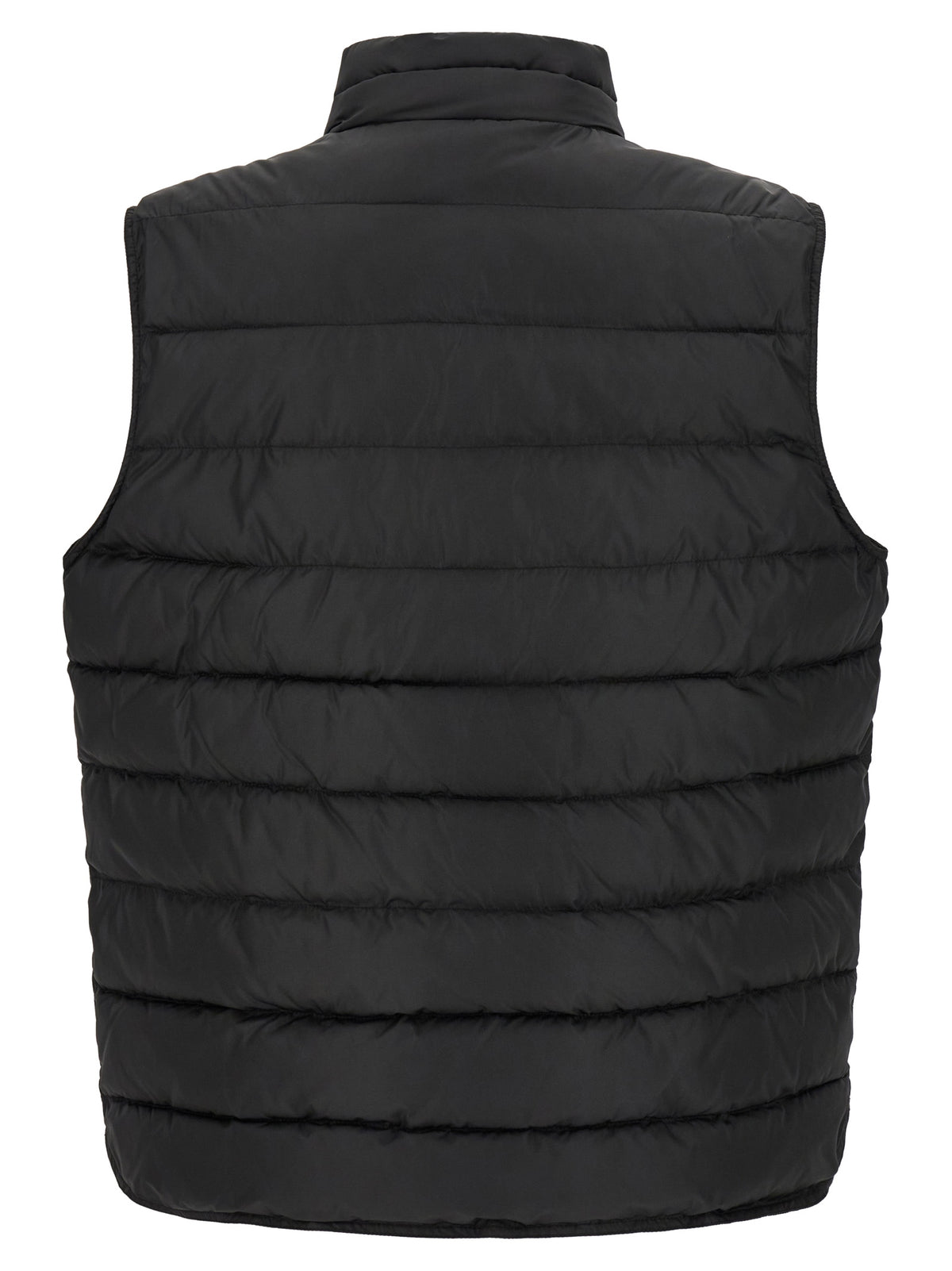 Dolce & Gabbana Black Polyester Sleeveless Jacket