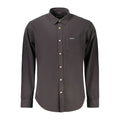 Black Cotton Men's Shirt