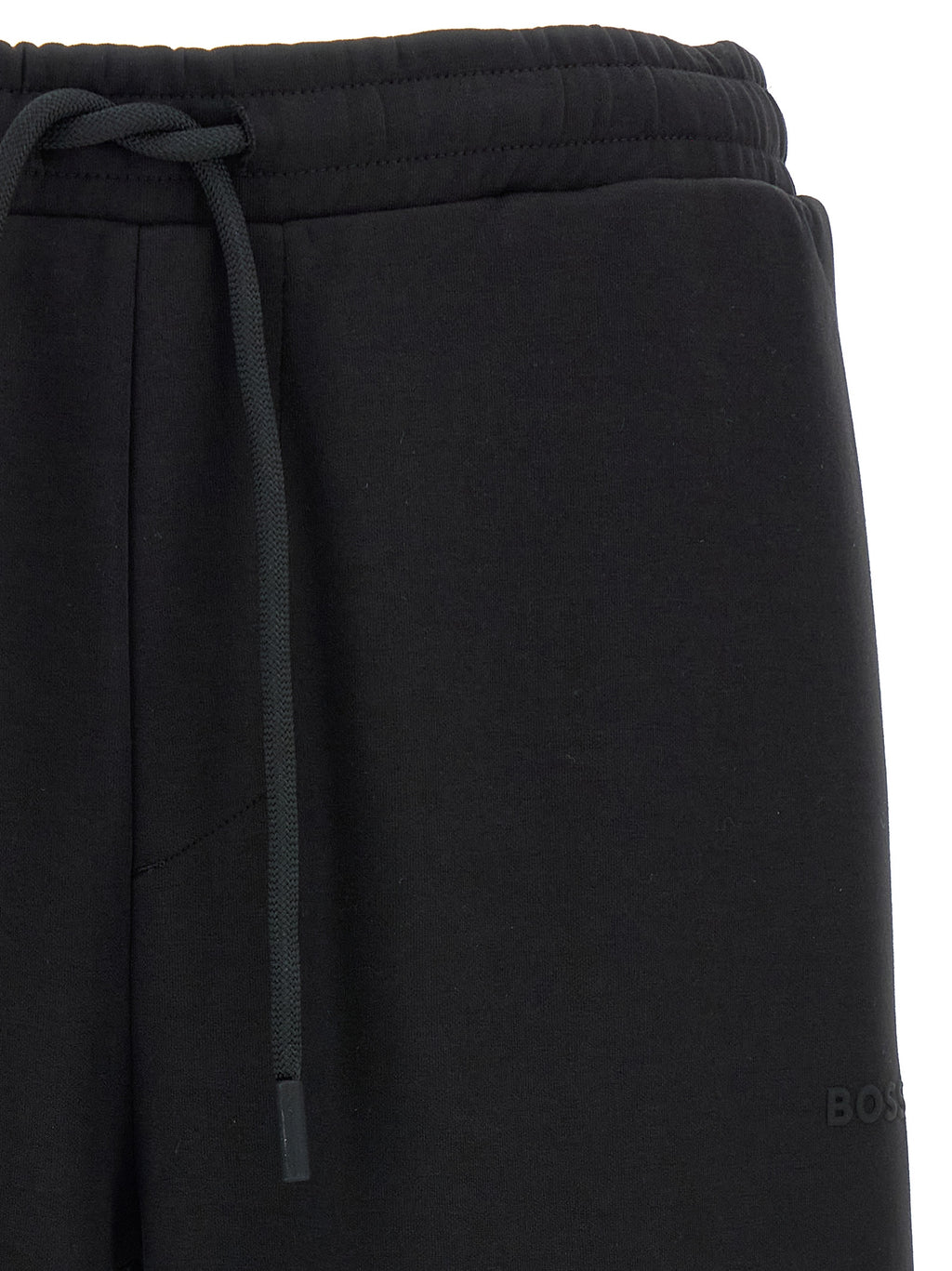 Black Cotton Joggers (Workout Pants)