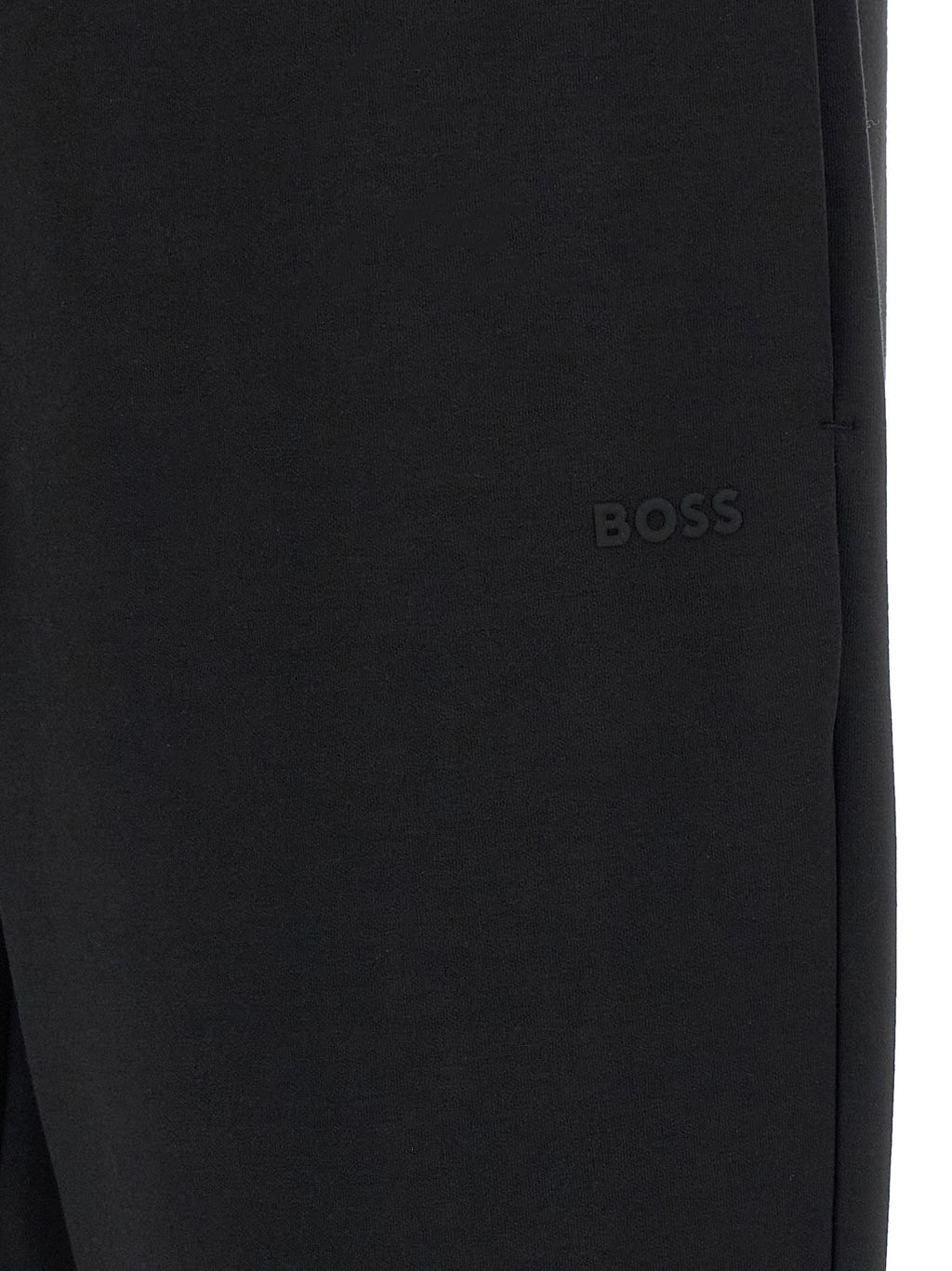 Black Cotton Joggers (Workout Pants)