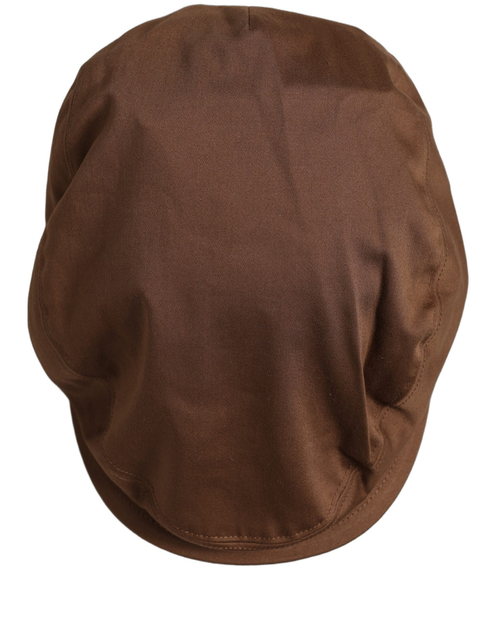 Dolce & Gabbana Brown Cotton Newsboy Cabbie Hat