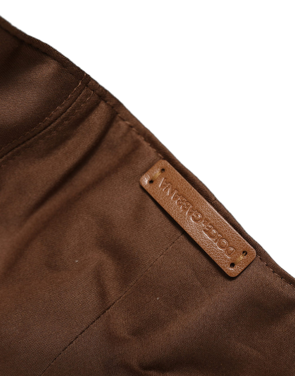 Dolce & Gabbana Brown Cotton Newsboy Cabbie Hat