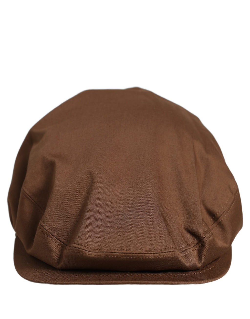 Dolce & Gabbana Brown Cotton Newsboy Cabbie Hat