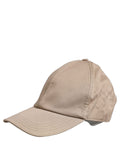 Dolce & Gabbana Beige Cotton Stretch Baseball Cap