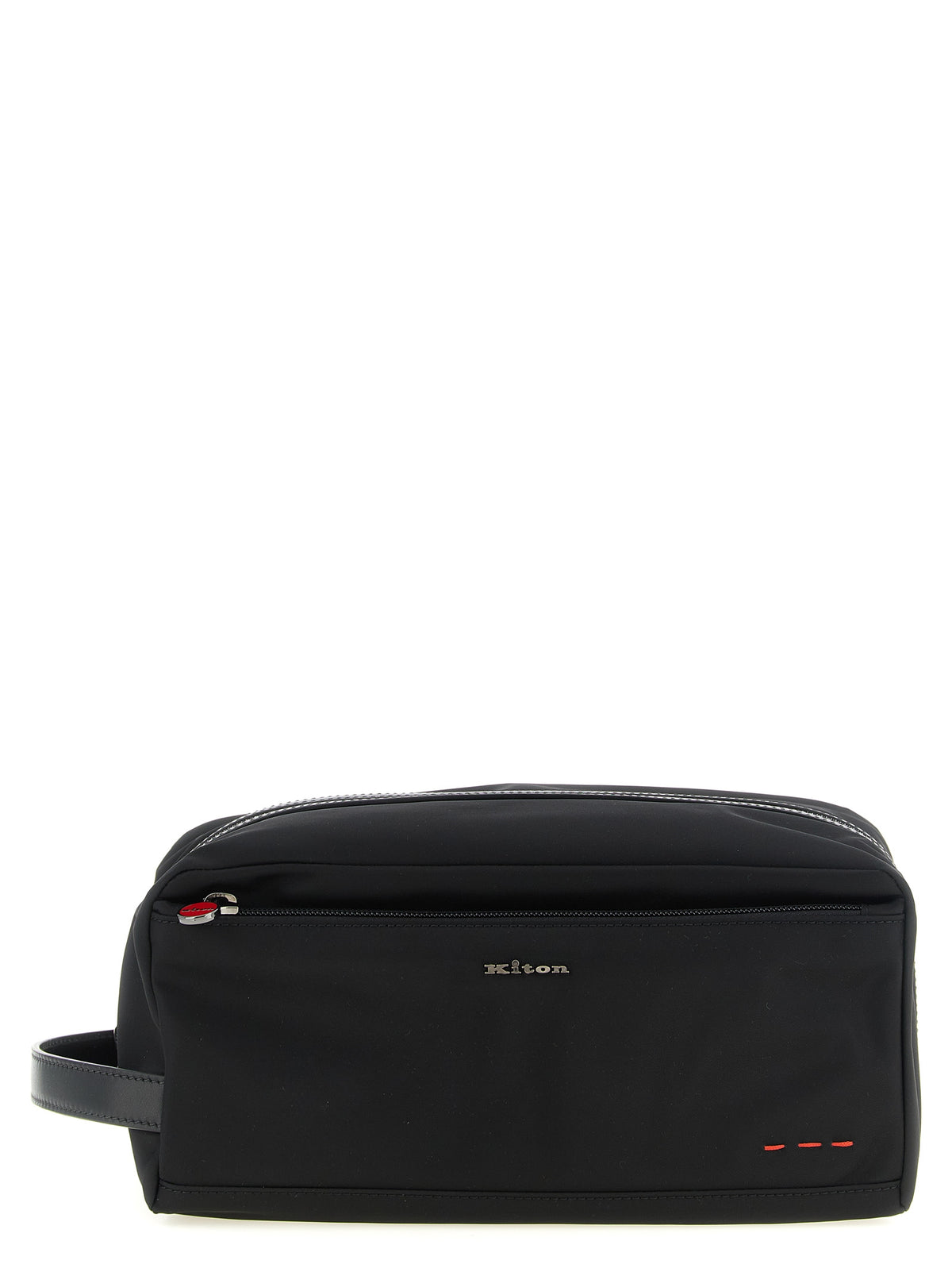 Kiton Black Polyamide Accessory