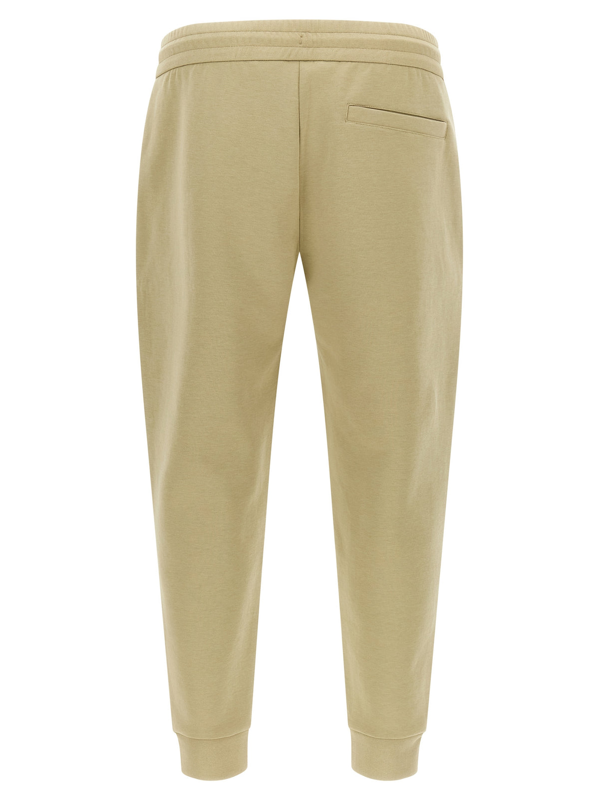 Beige Cotton Joggers (Workout Pants)