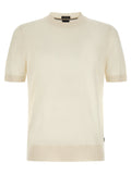 White Virgin Wool T-Shirt