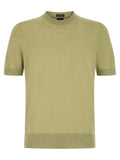 Bicolor Virgin Wool T-Shirt