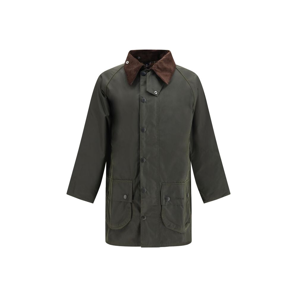 Barbour Bicolor Cotton Long Jacket