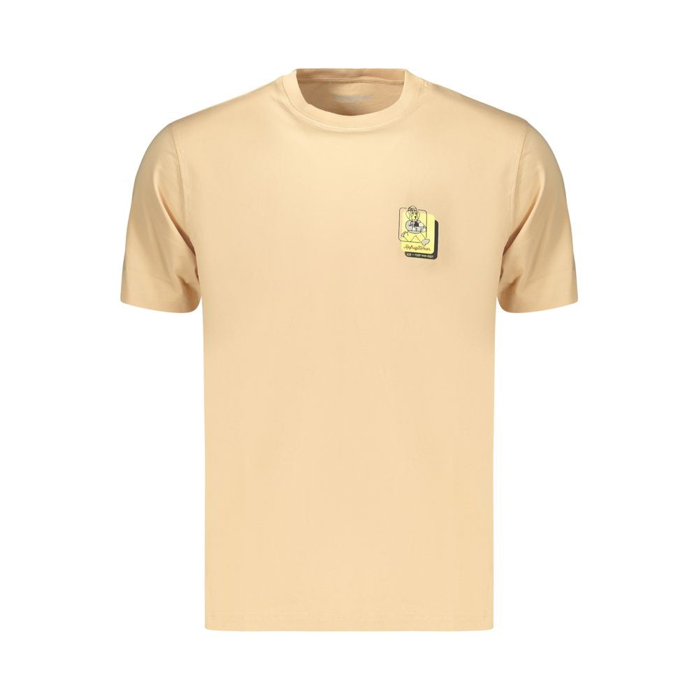 RefrigiWear Beige Cotton T-Shirt