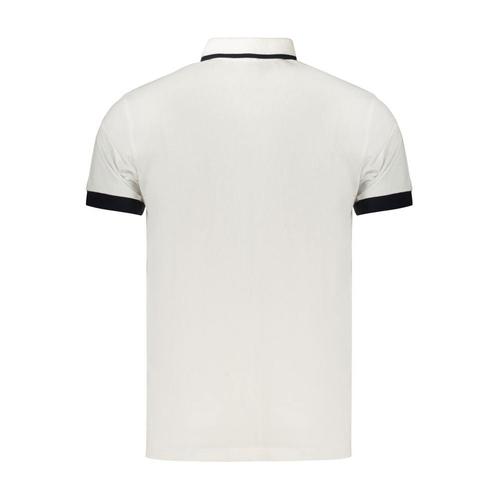 White Cotton Men's Polo