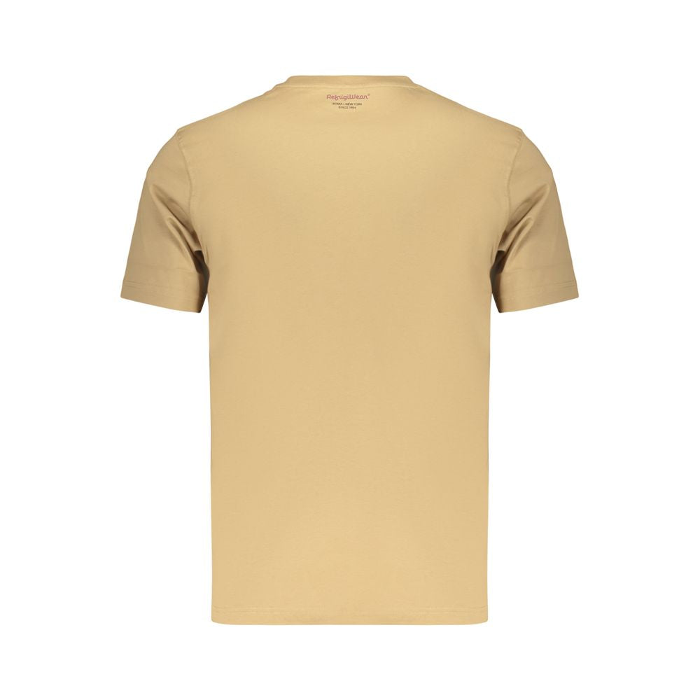 RefrigiWear Brown Cotton T-Shirt