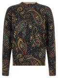 Etro Multicolor Wool Cardigan