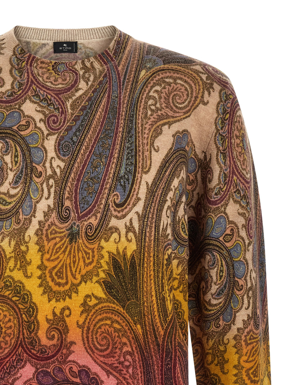 Multicolor Wool Cardigan