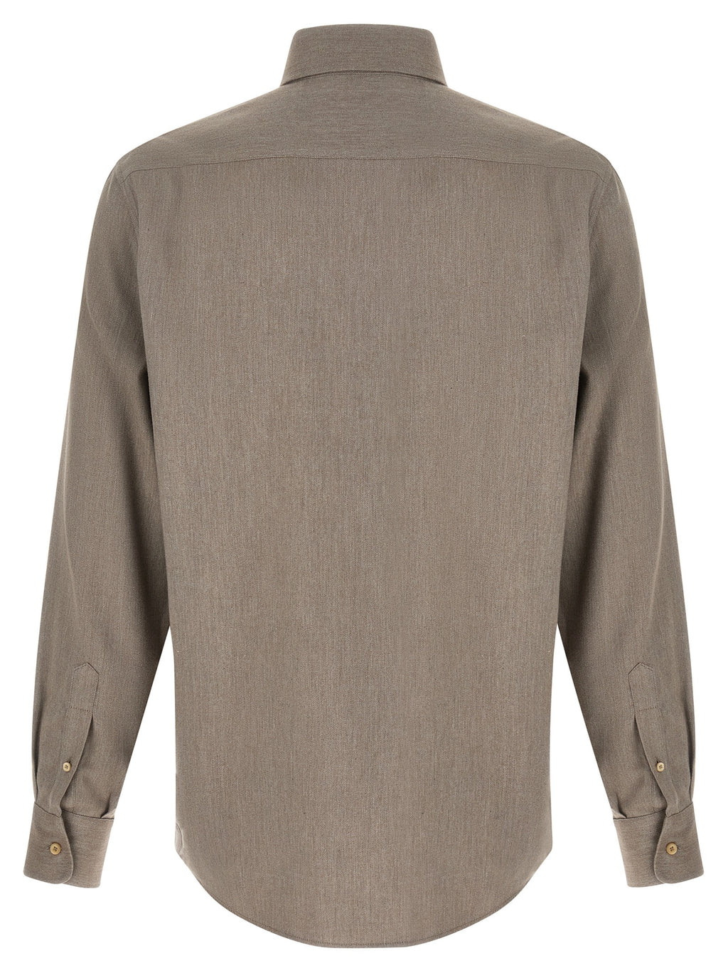 Brunello Cucinelli Grey Cotton Shirt