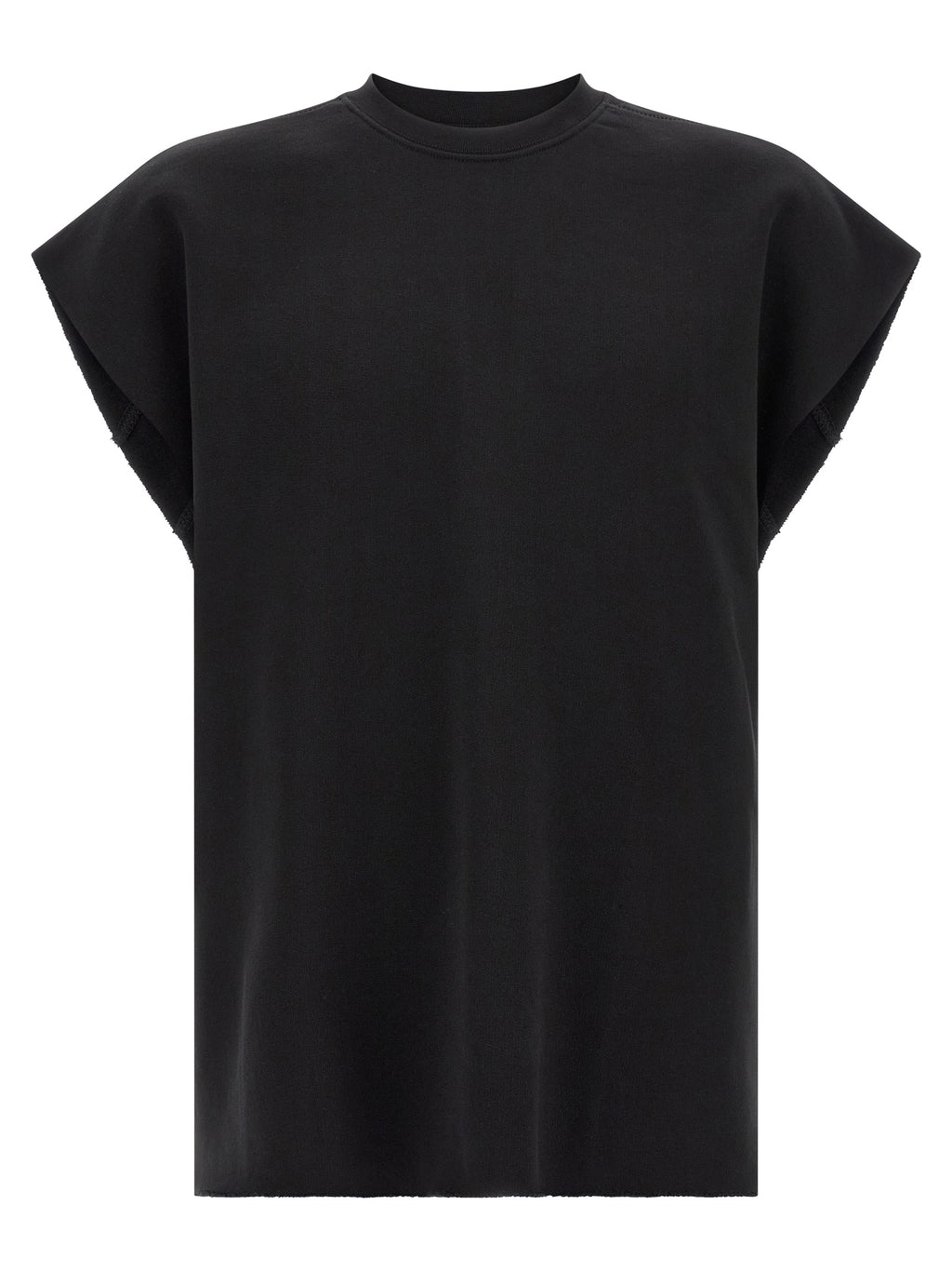 Black Cotton Sweatshirt