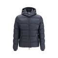 MooRER Blue Polyamide Long Jacket
