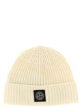 White Virgin Wool Beanie