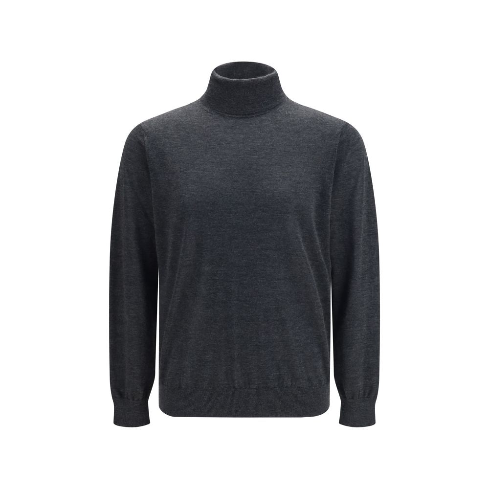 Giorgio Armani Grey Cashmere Turtleneck