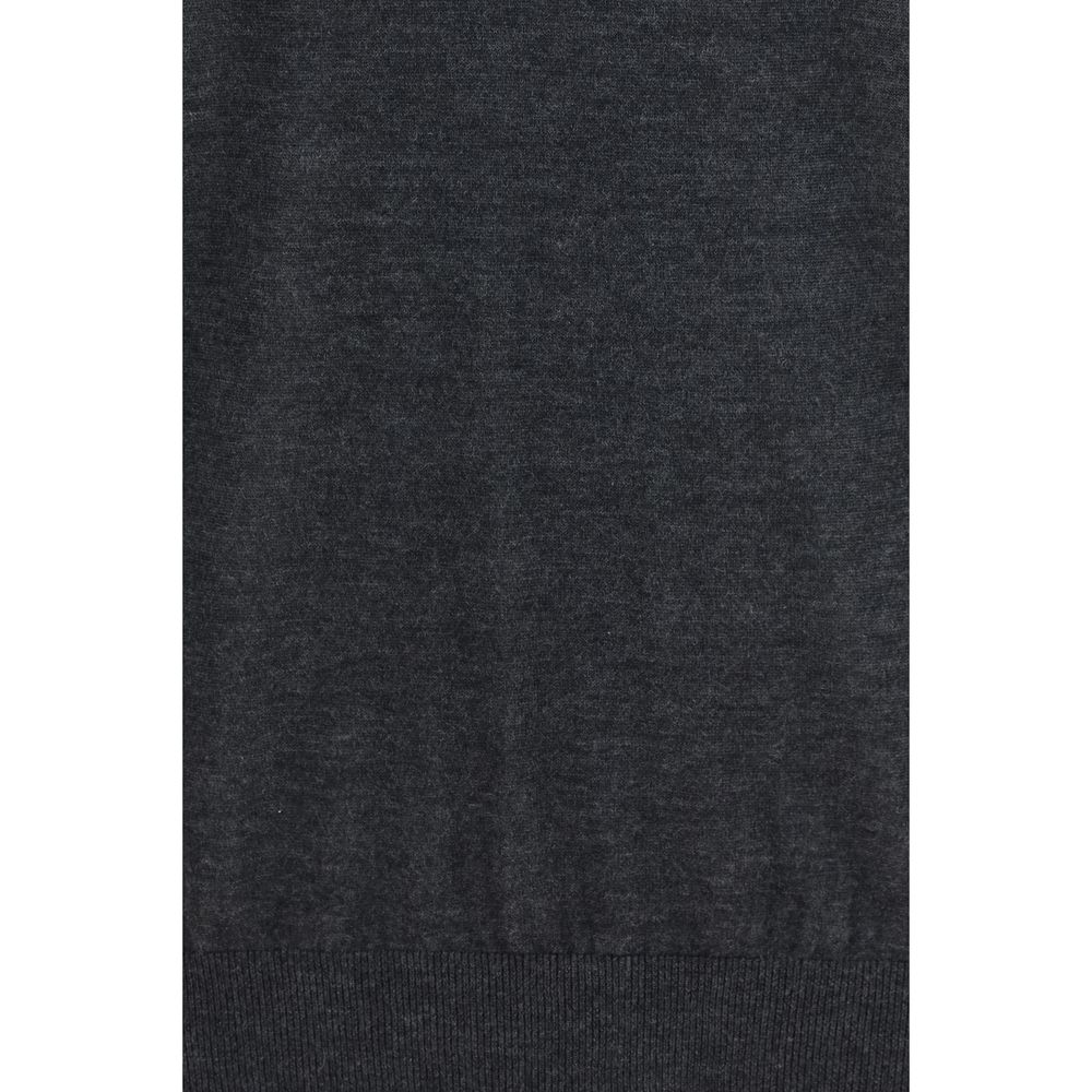 Giorgio Armani Grey Cashmere Turtleneck