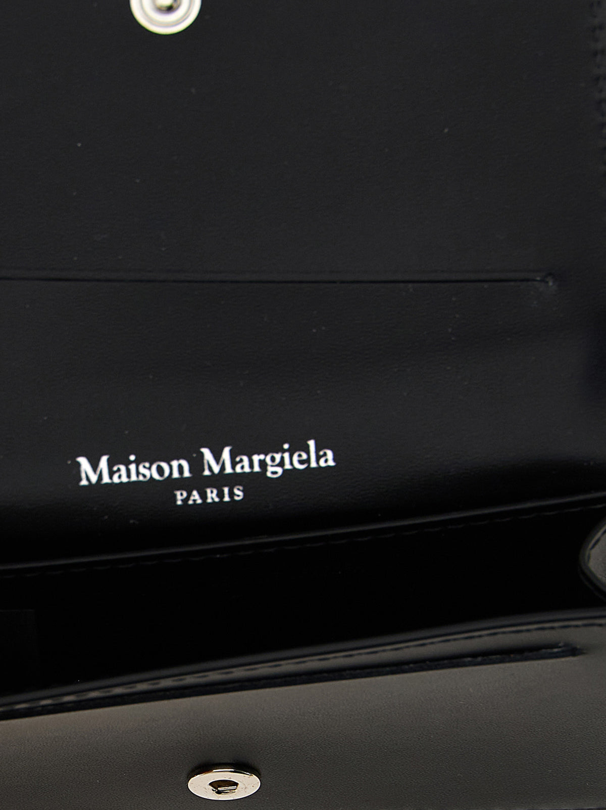 Maison Margiela Black Calfskin Cardholder
