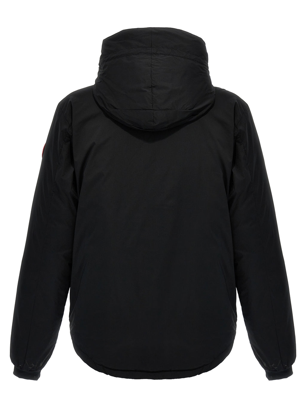 Black Polyester Shell Jacket