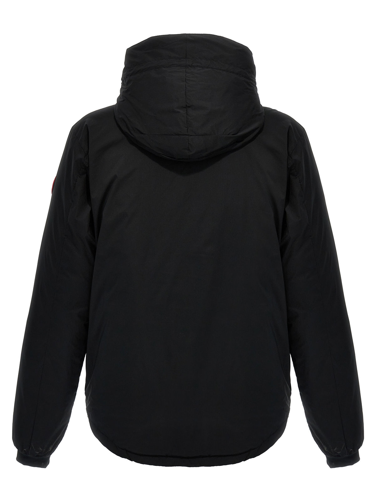 Black Polyester Shell Jacket