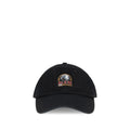 Parajumpers Black Cotton Baseball Cap