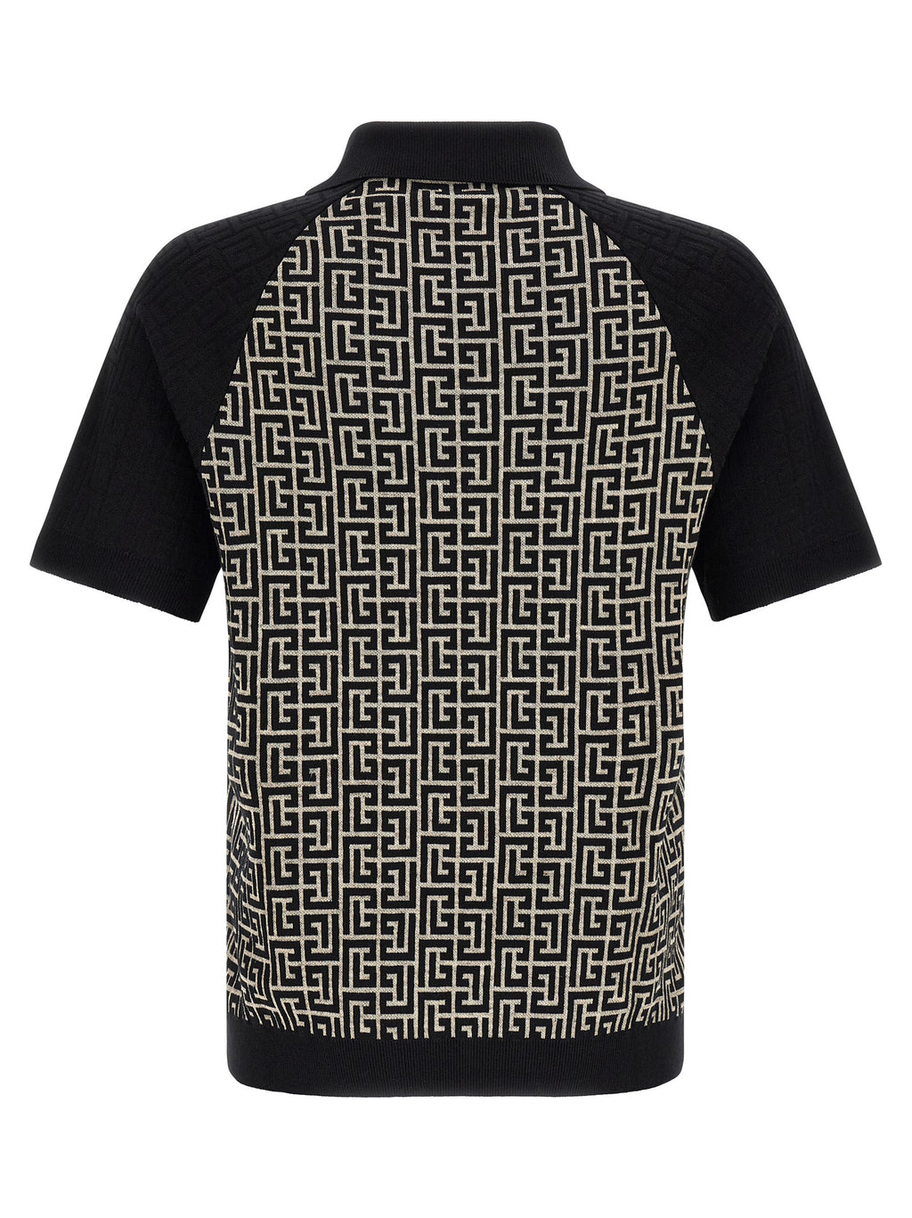 Bicolor Cotton Polo Shirt