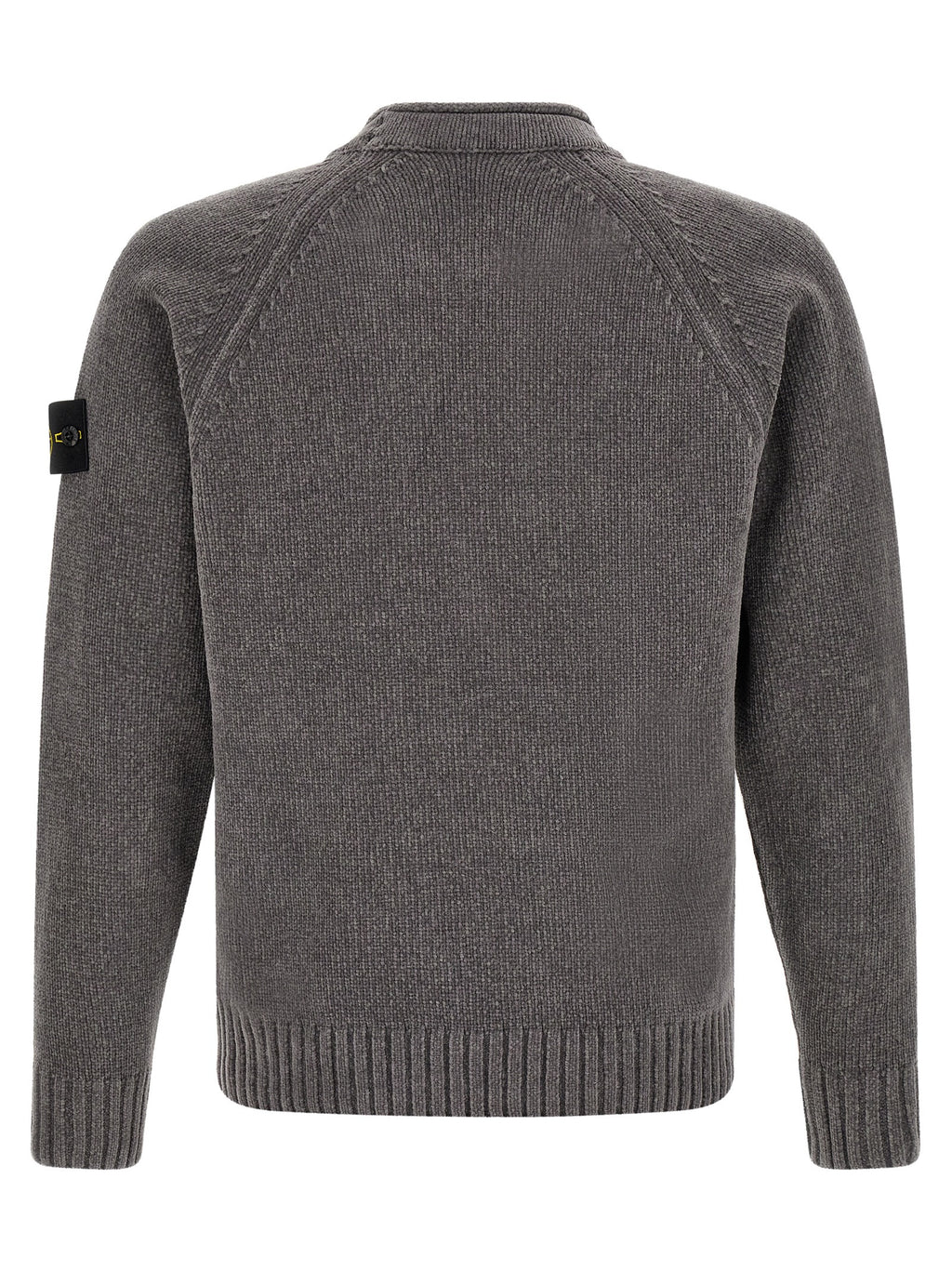 Gray Cotton Cardigan