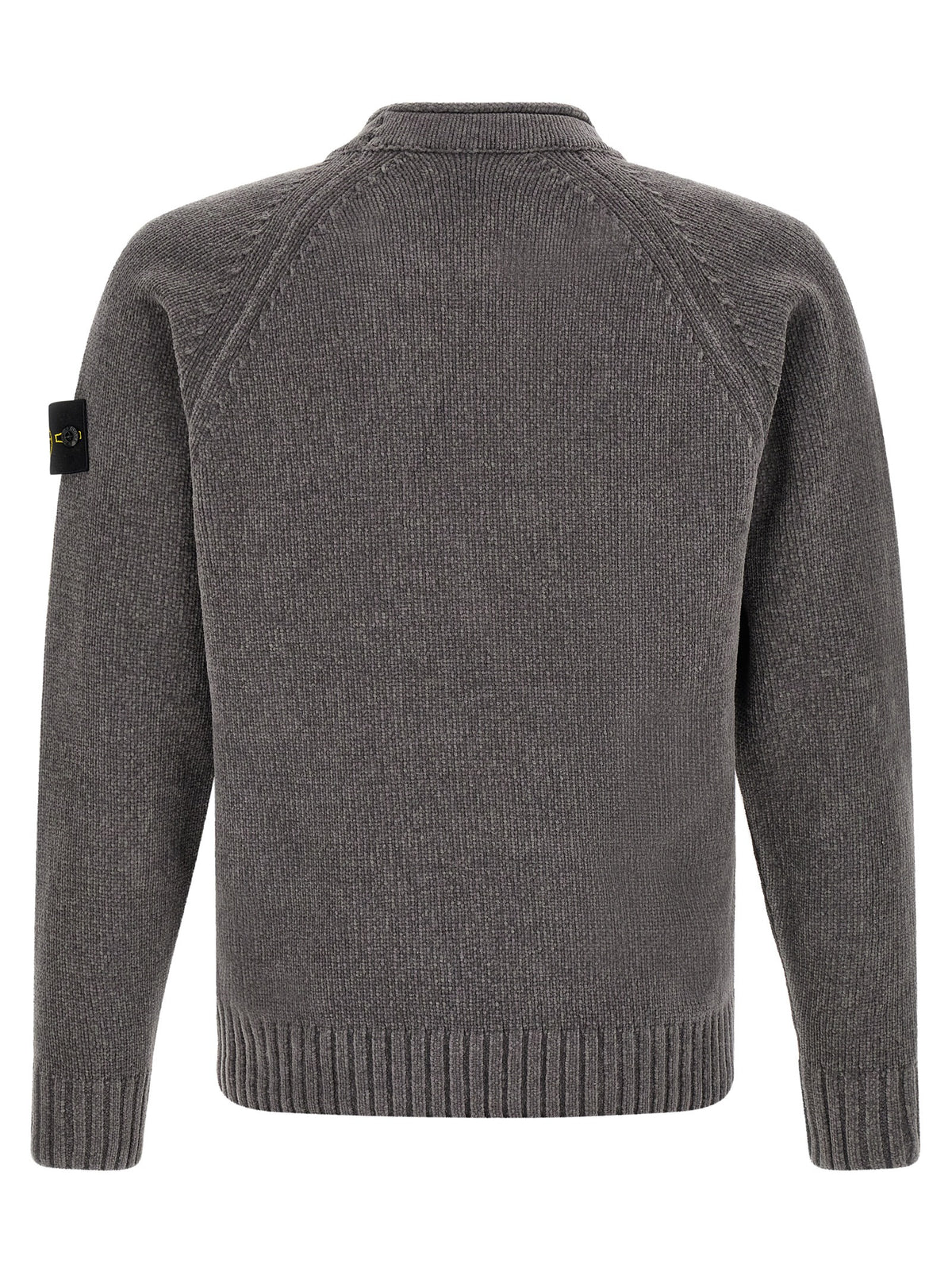 Gray Cotton Cardigan