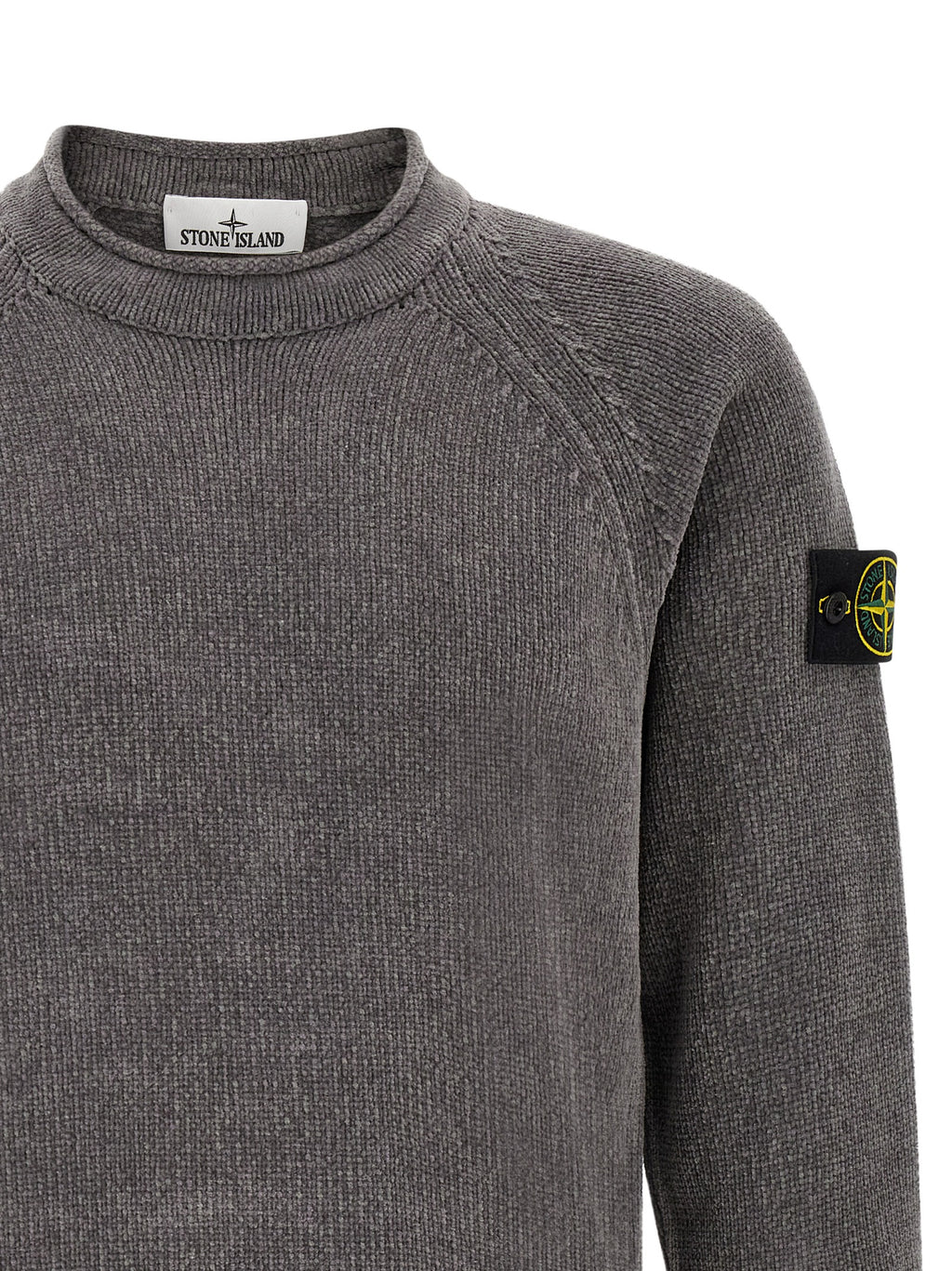 Gray Cotton Cardigan