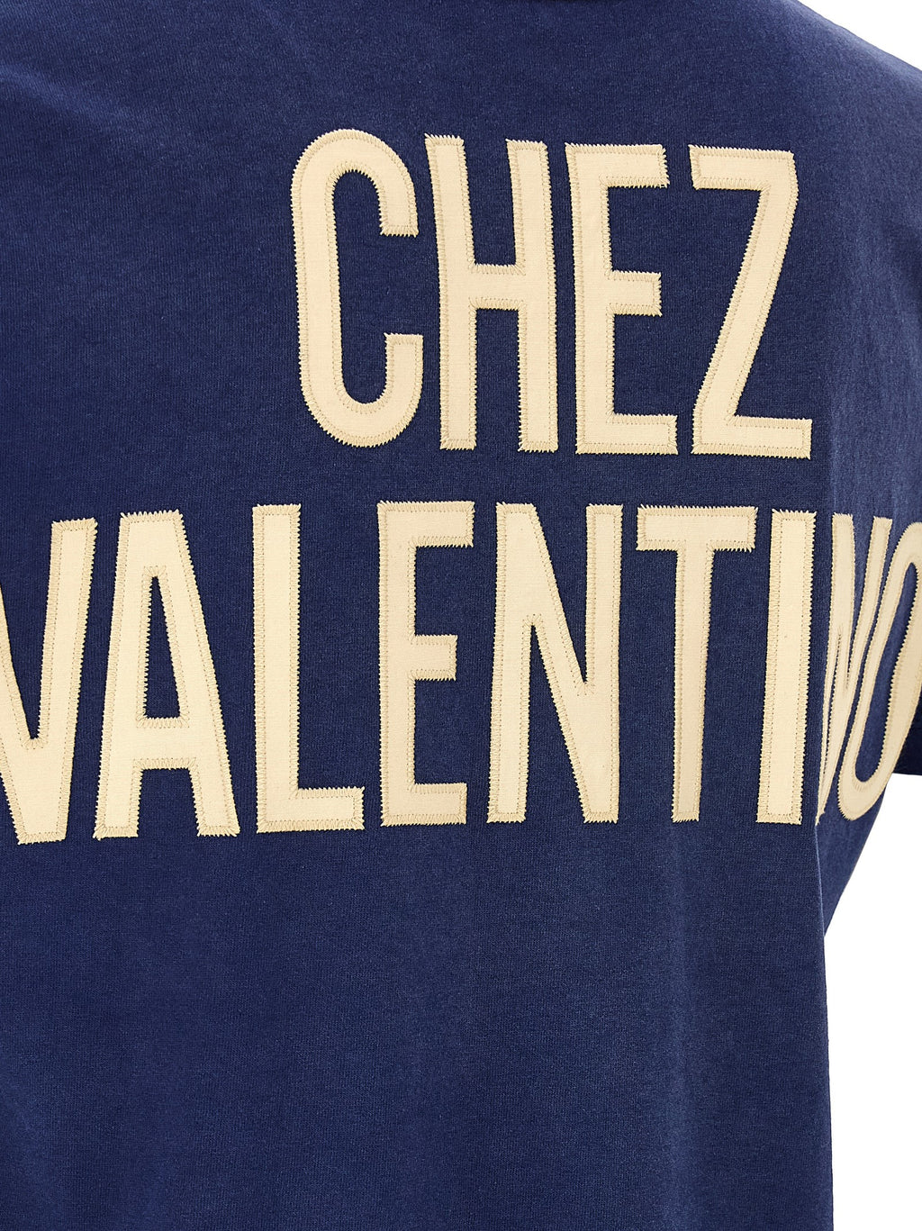 Valentino Garavani Blue Cotton T-Shirt