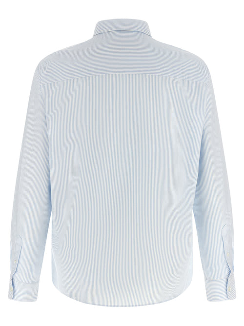 Ami Paris Blue Cotton Shirt