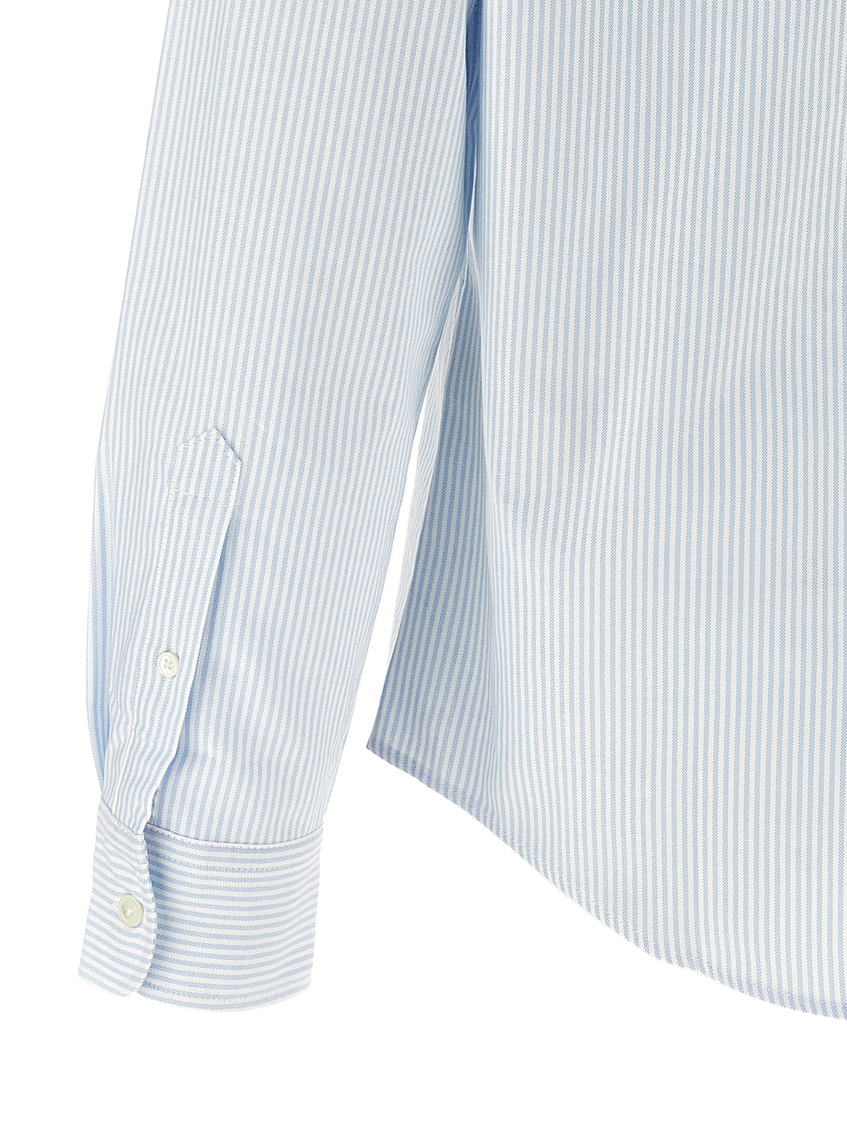 Ami Paris Blue Cotton Shirt