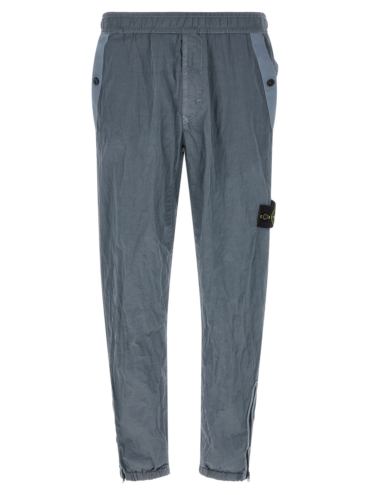 Gray Polyamide Joggers (Workout Pants)