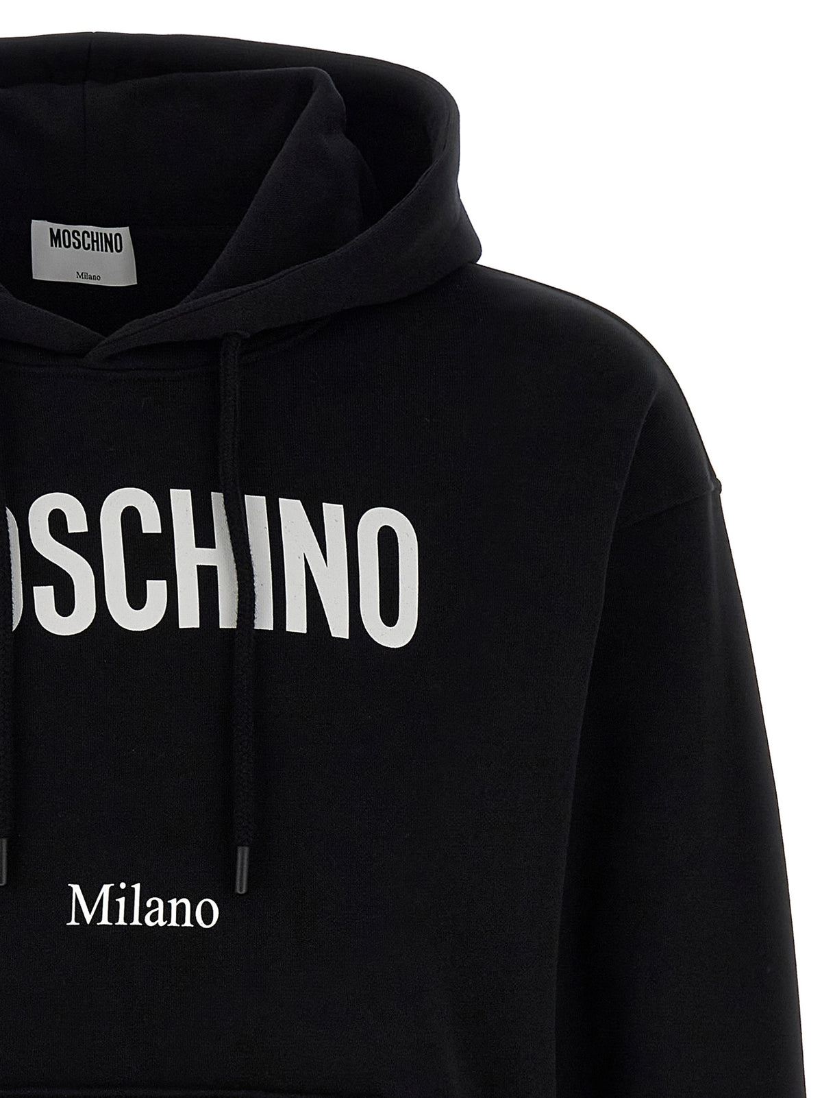 Black Cotton Sweatshirt
