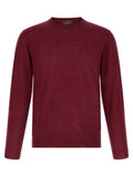 Zanone Red Cashmere Cardigan