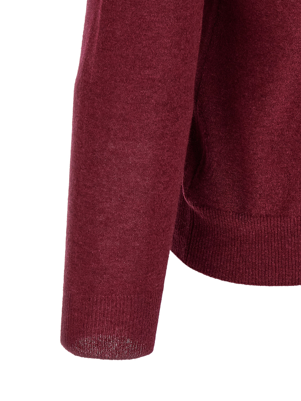 Zanone Red Cashmere Cardigan