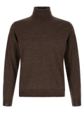 Brown Virgin Wool Cardigan
