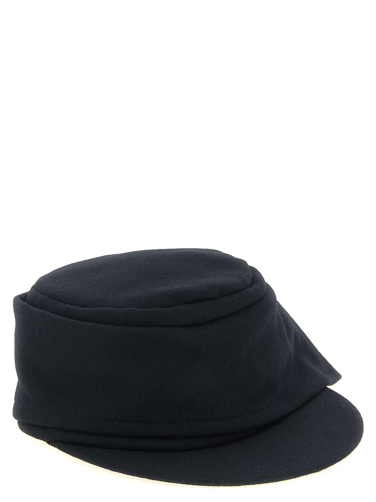 Yohji Yamamoto Black Polyamide Baseball Cap